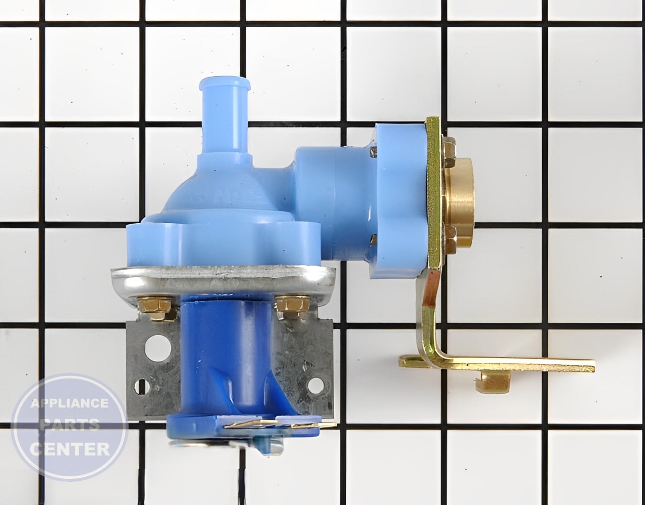 GE DISHWASHER WATER INLET FILL VALVE WD15X93 - Main view showing water intake valve for DW421 and other specific models