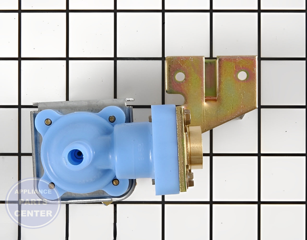 GE DISHWASHER WATER INLET FILL VALVE WD15X93 - Installation in GEN Dishwasher showing key mounting points