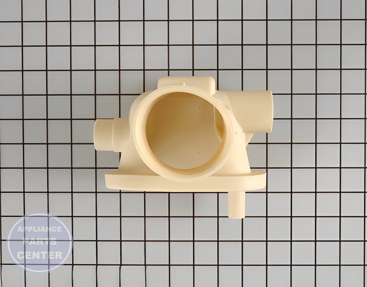 GE DISHWASHER SUMP INLET WD18X10008 - Detailed view of pump technical details