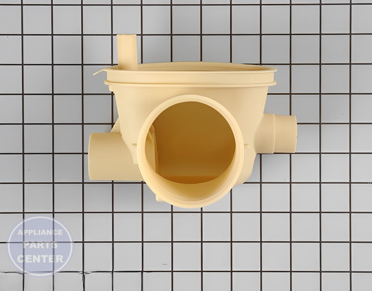 GE DISHWASHER SUMP INLET ASSEMBLY WD18X10026 - Detailed view of pump mechanism