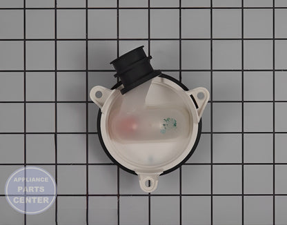 GE DISHWASHER DIVERTER ASSEMBLY KIT WD18X21754 - Installation in specific model showing key mounting points
