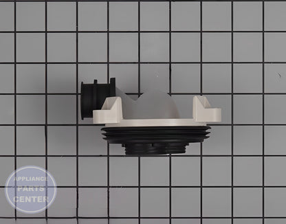 GE DISHWASHER DIVERTER ASSEMBLY KIT WD18X21754 - Installation in specific model showing key mounting points