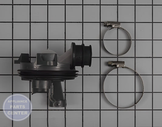 GE DISHWASHER DIVERTER ASSEMBLY KIT WD19X25278 - Main view showing Valve & Float for GE dishwasher models