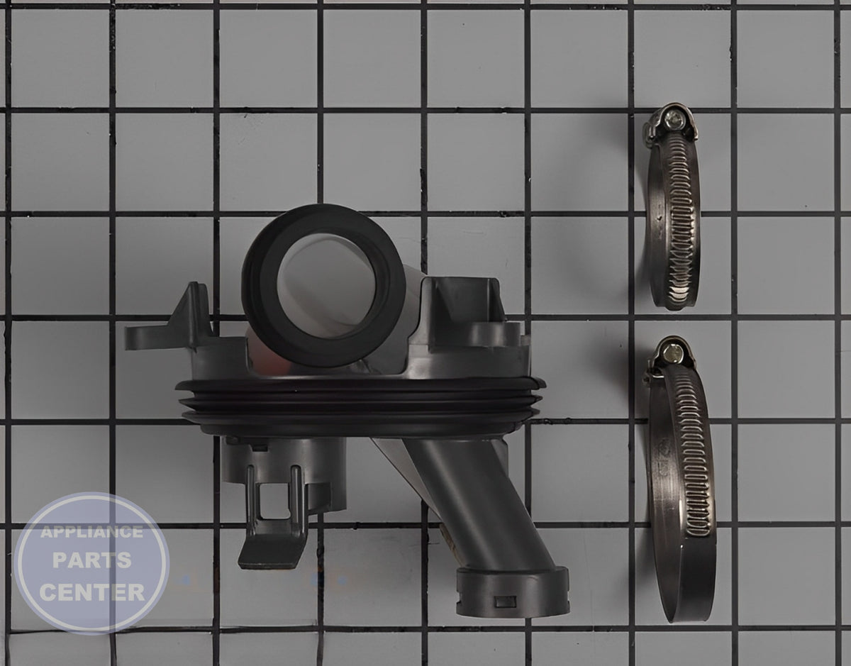 GE DISHWASHER DIVERTER ASSEMBLY KIT WD19X25278 - Installation in GE dishwasher model, highlighting mounting points