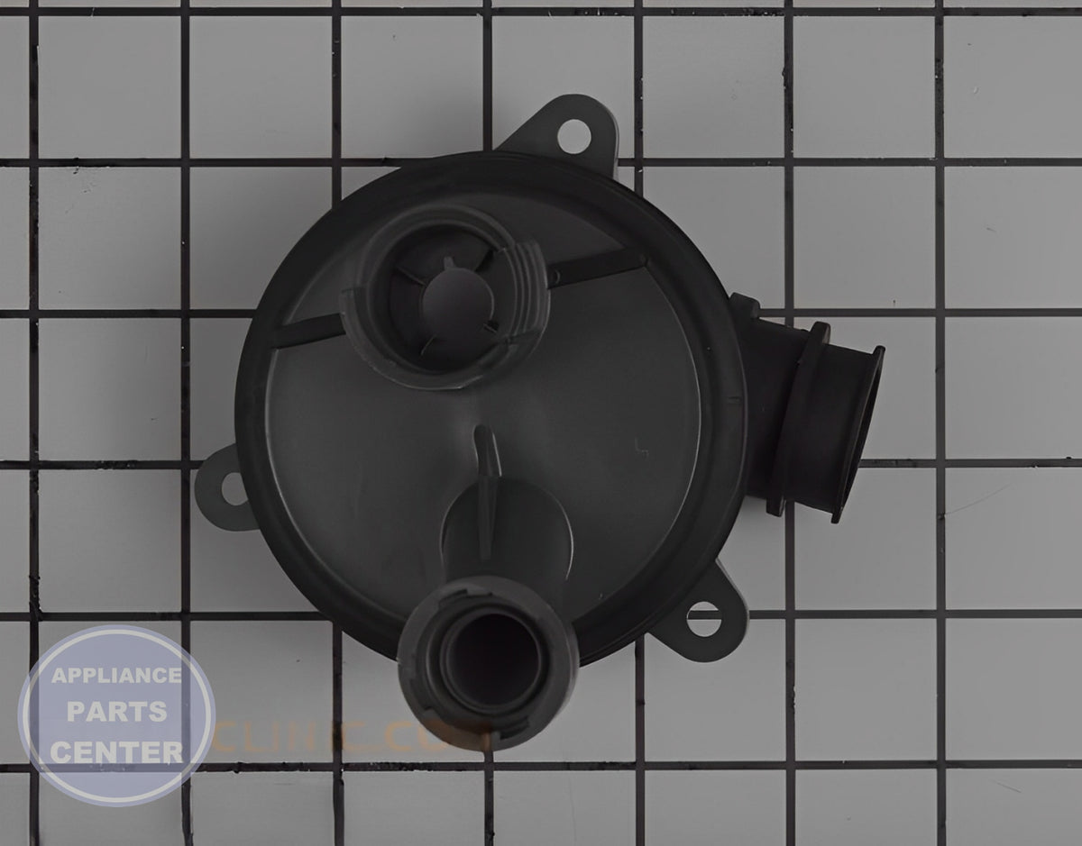 GE DISHWASHER DIVERTER ASSEMBLY KIT WD19X25278 - Installation in GE dishwasher model, highlighting mounting points