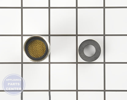 GE FAUCET COUPLING ADAPTER WITH GASKET WD1X1447 - Detailed view of high-quality construction