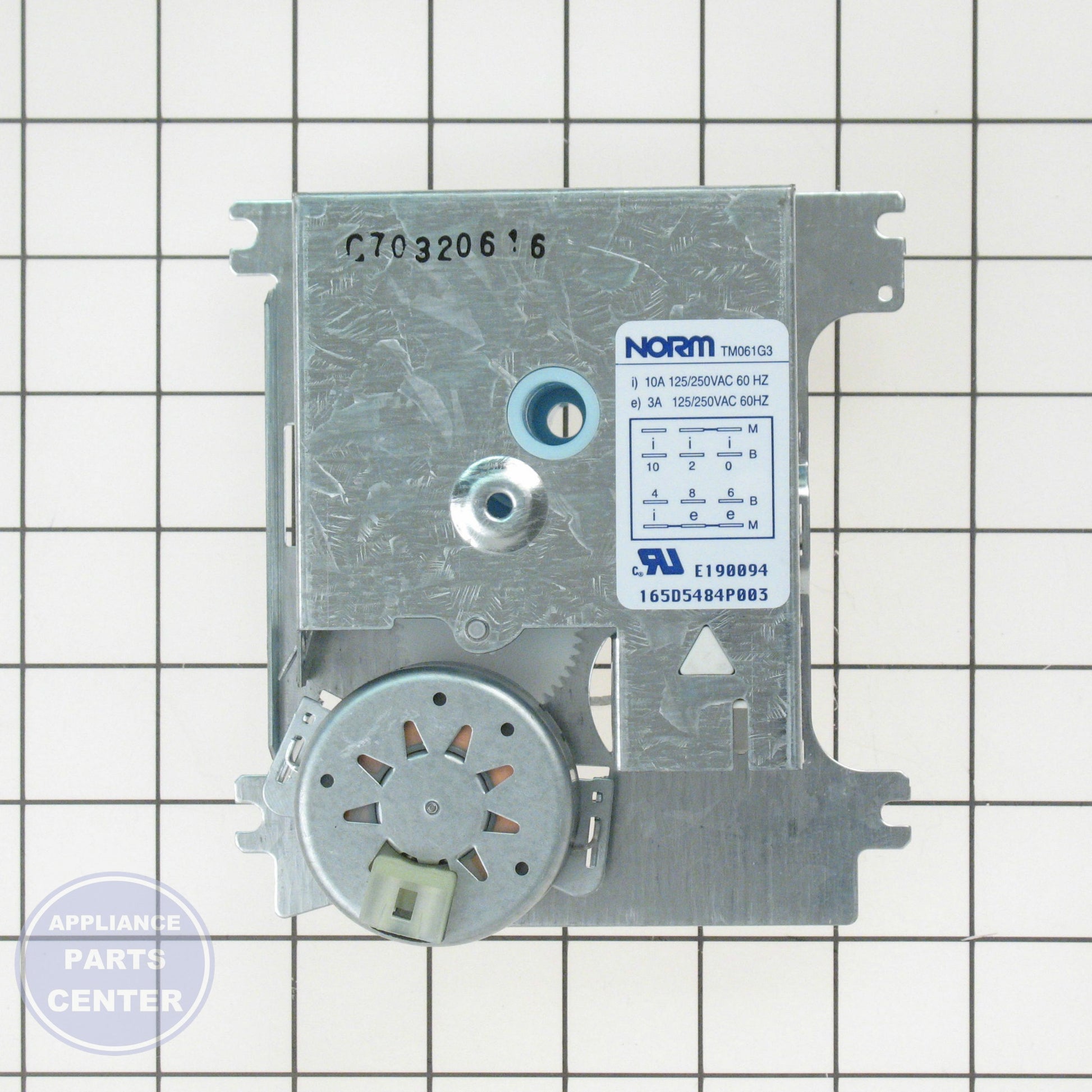 GEH TIMER WD21X10155 - Main view showing time control for various GEH models