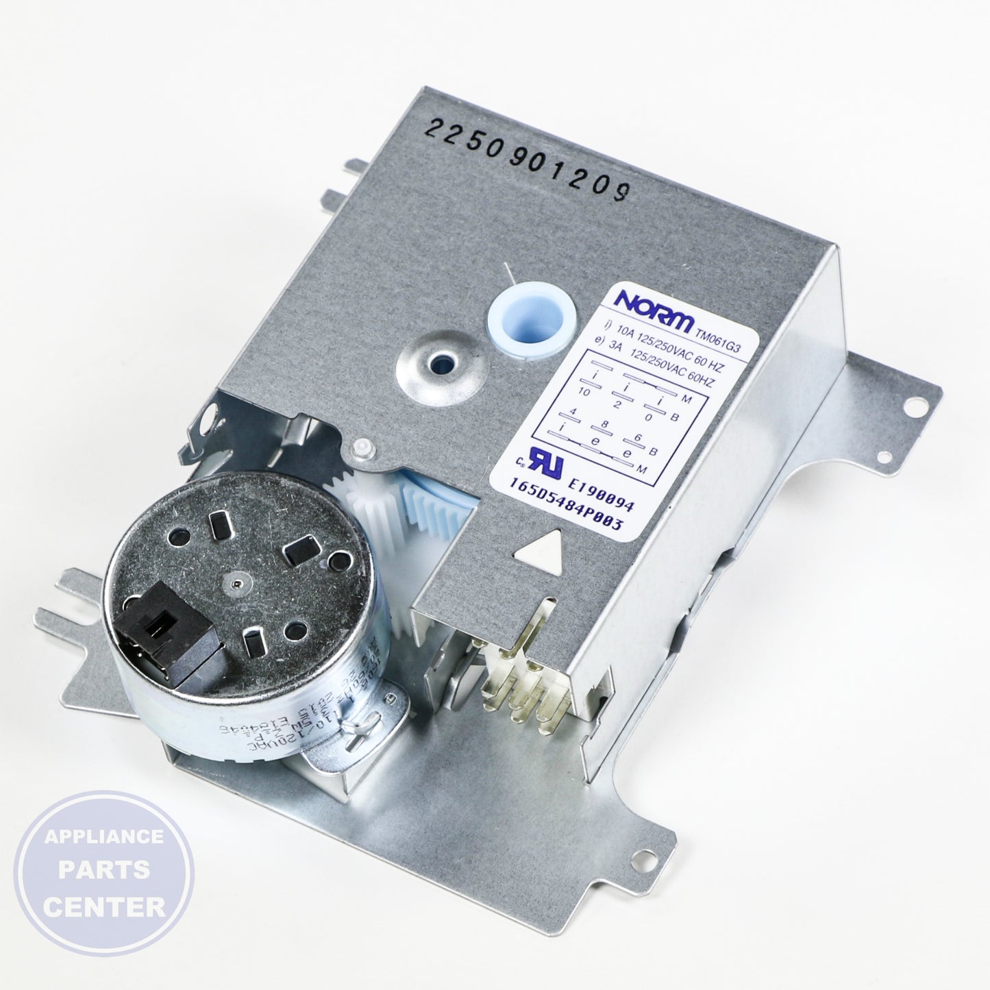 GEH TIMER WD21X10155 - Installation in GEH model showing mounting points