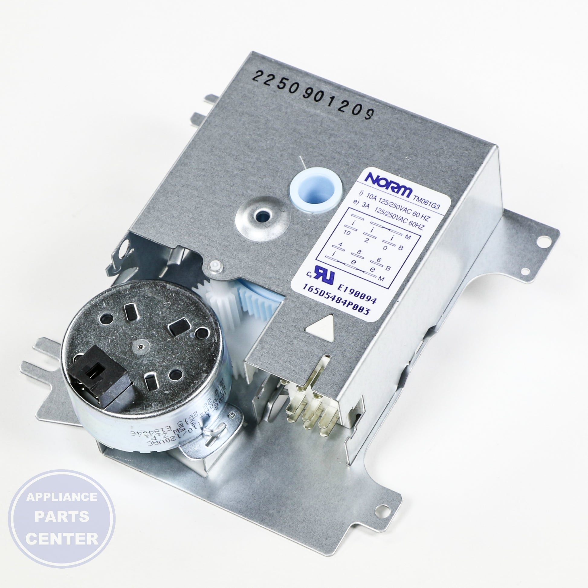 GEH TIMER WD21X10155 - Installation in GEH model showing mounting points