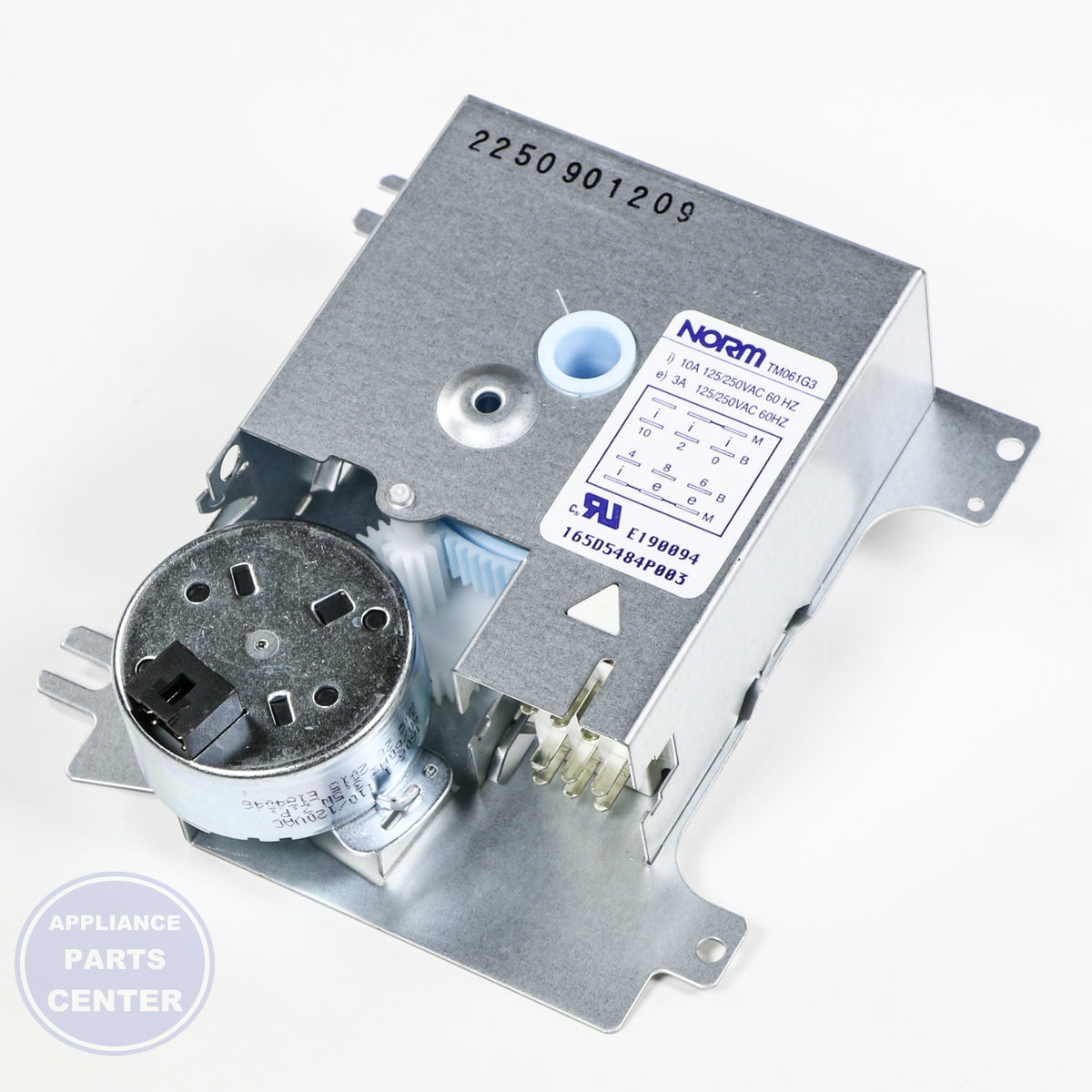 GEH TIMER WD21X10155 - Installation in GEH model showing mounting points