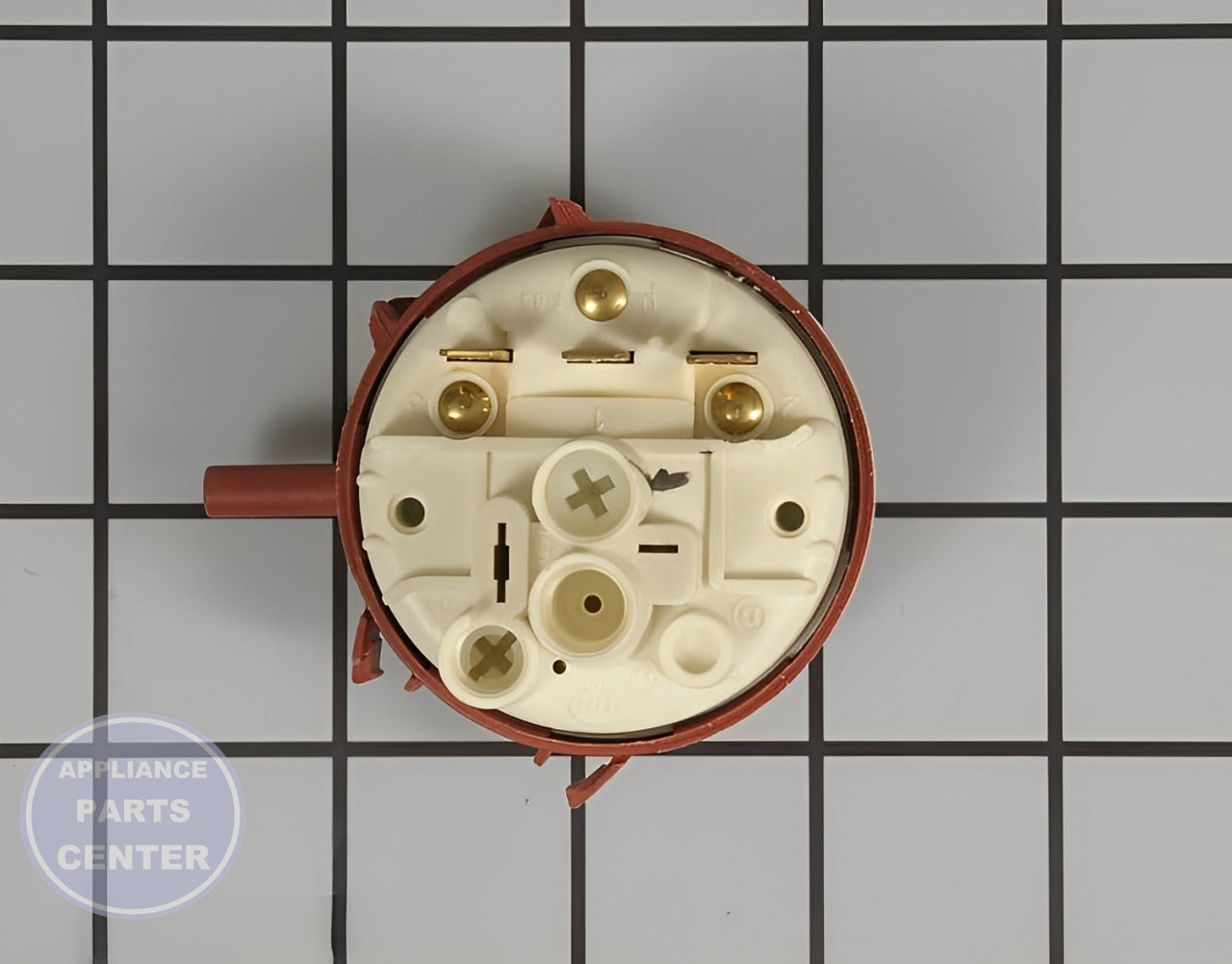 GE Haier Pressure Switch WD21X10191 - Main view showing water level regulation for GE XYZ and Haier ABC series