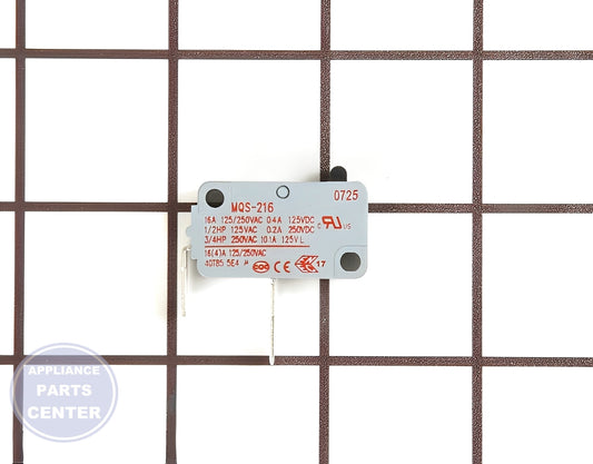 GE DISHWASHER INTERLOCK SWITCH WD21X10224 - Main view showing durable construction for specific models