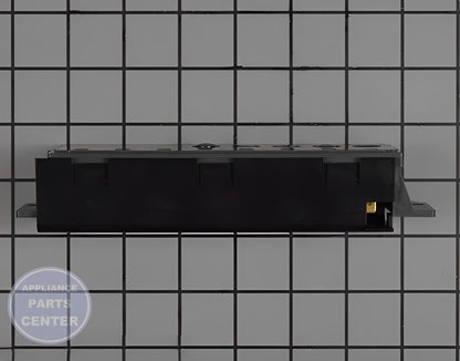 SWITCH PUSHBUTTON WD21X10267 - Side view with precise specifications