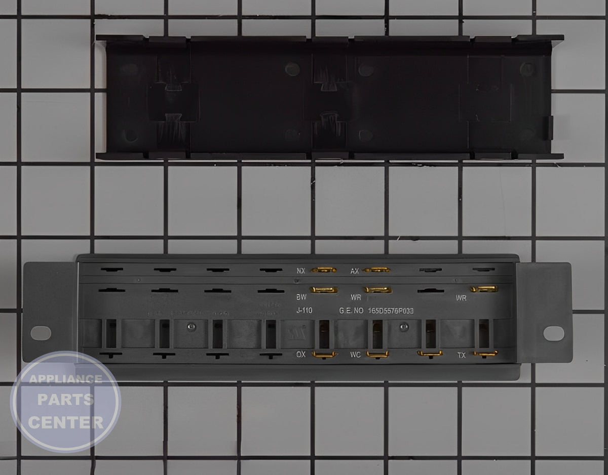 GEH SWITCH PUSHBUTTON WD21X10267 - Installation in GEH Dishwasher showing key mounting points