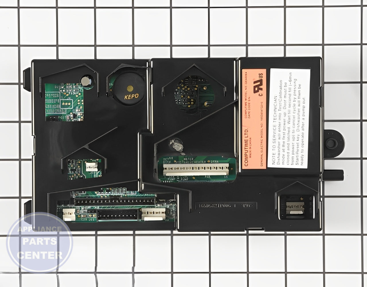 GE Main Control Board WD21X10373 - Main view showing precise timing for GE Dishwashers