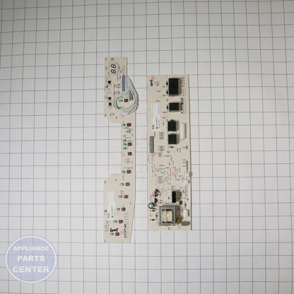 GEH KIT-MAIN & TACTILE BOARD WD21X10395 - Installation in specific model showing mounting points