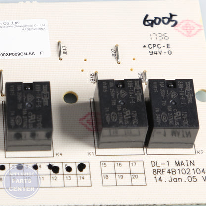GEH KIT-MAIN & TACTILE BOARD WD21X10395 - Installation in specific model showing mounting points