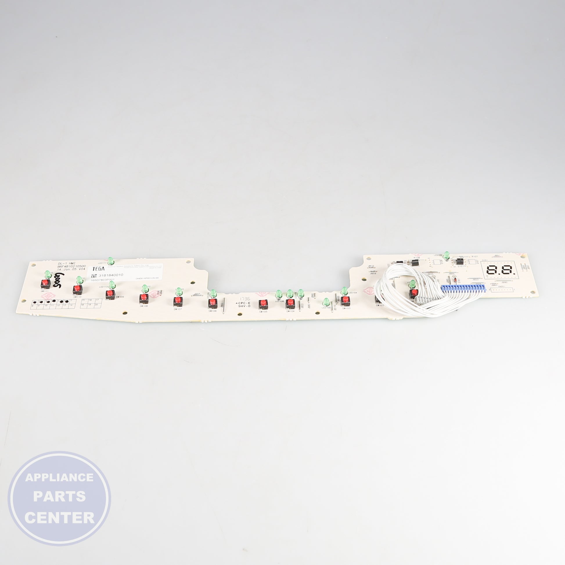 GEH KIT-MAIN & TACTILE BOARD WD21X10395 - Installation in specific model showing mounting points