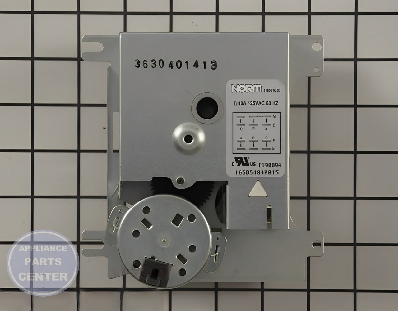 GE DISHWASHER TIMER WD21X10475 - Main view showing timer functionality for specific models