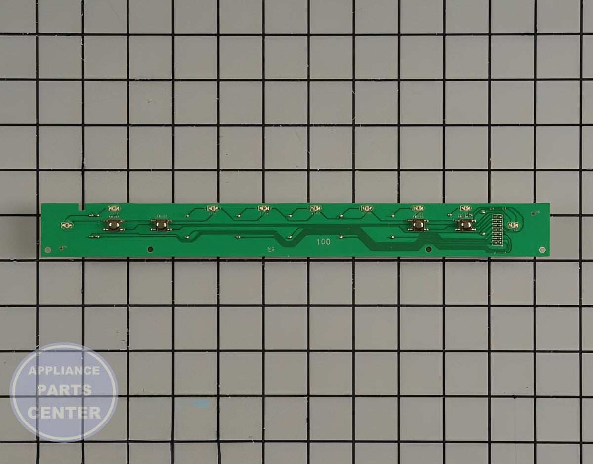 GE Dishwasher User Control and Display Board WD21X10488 - Main view showing control panel for GE models