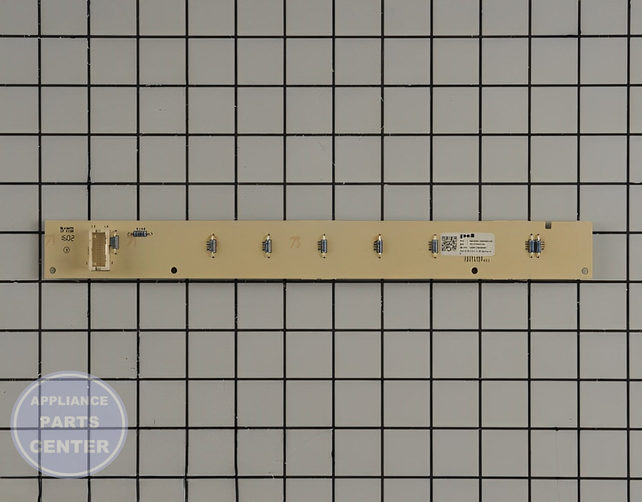 User Control and Display Board WD21X10488 - Detailed view of circuit board and timer specifications
