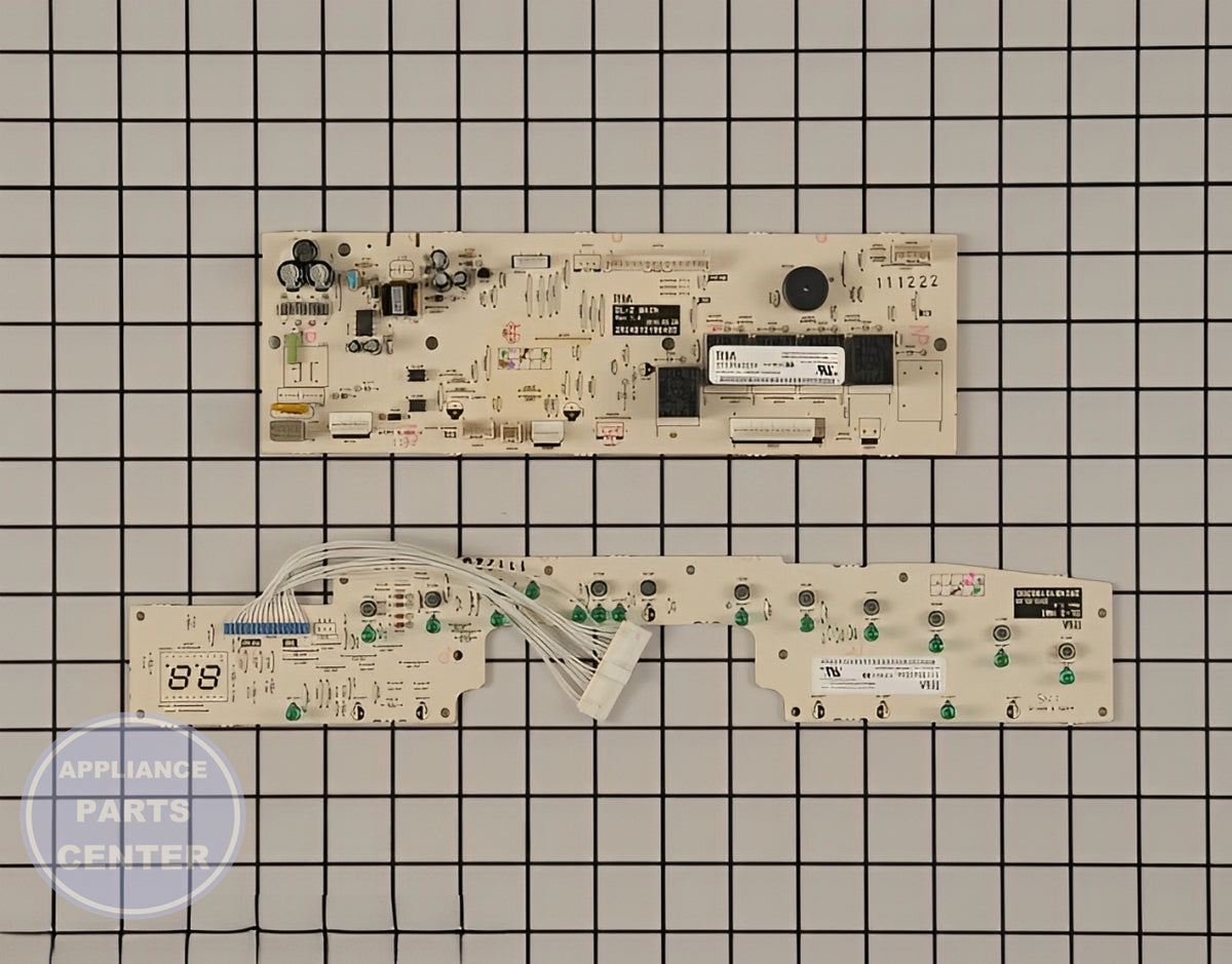 GE DISHWASHER TACTILE CONTROL ASSEMBLY KIT WD21X10505 - Main view showing control panel for GE Dishwashers