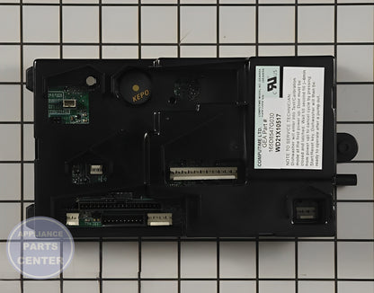 GE Control Module WD21X10517 - Main view showing circuit board for GE Dishwashers