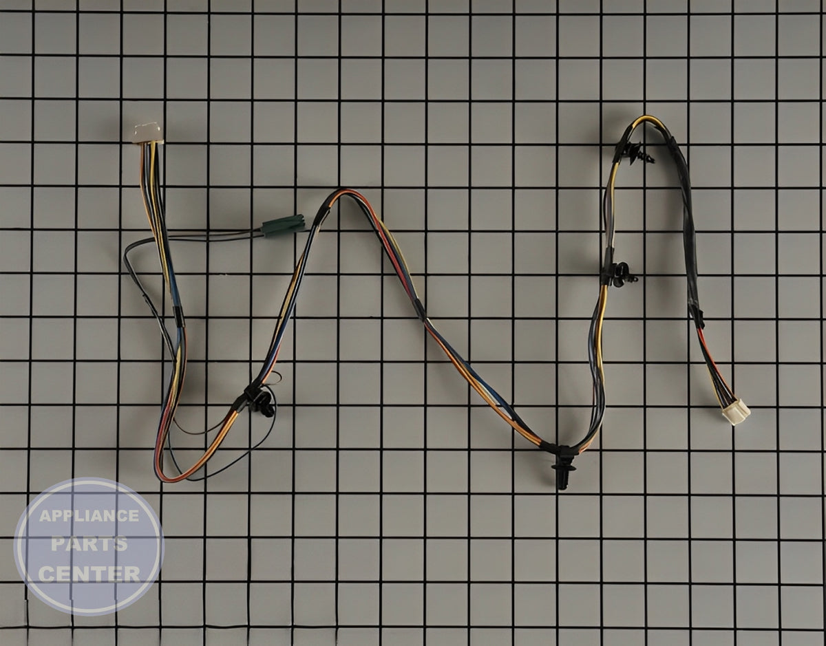 GE DISHWASHER DOOR HARNESS ASSEMBLY WD21X10545 - Main view showing secure wire connection for GE Dishwashers