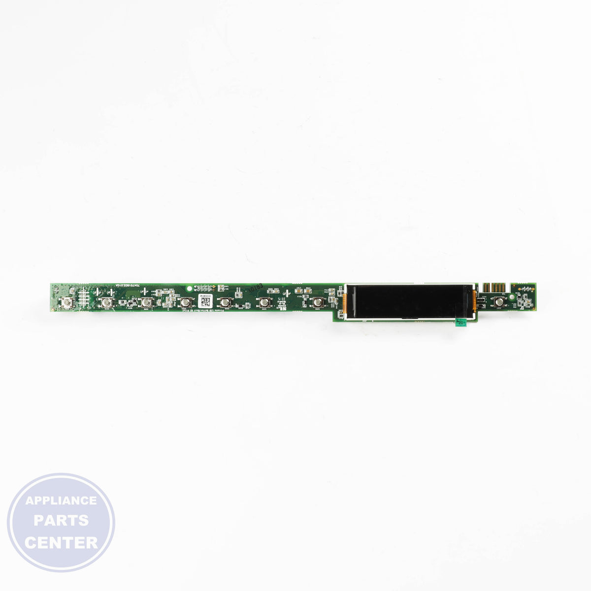 KIT SERVICE UI LCD ASTN WD21X22074 - Side view with precise measurements and specifications