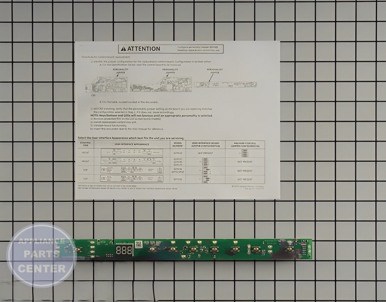 GE DISHWASHER TOP USER INTERFACE WD21X22177 - Main view showing circuit board and timer for compatible GE Dishwasher models