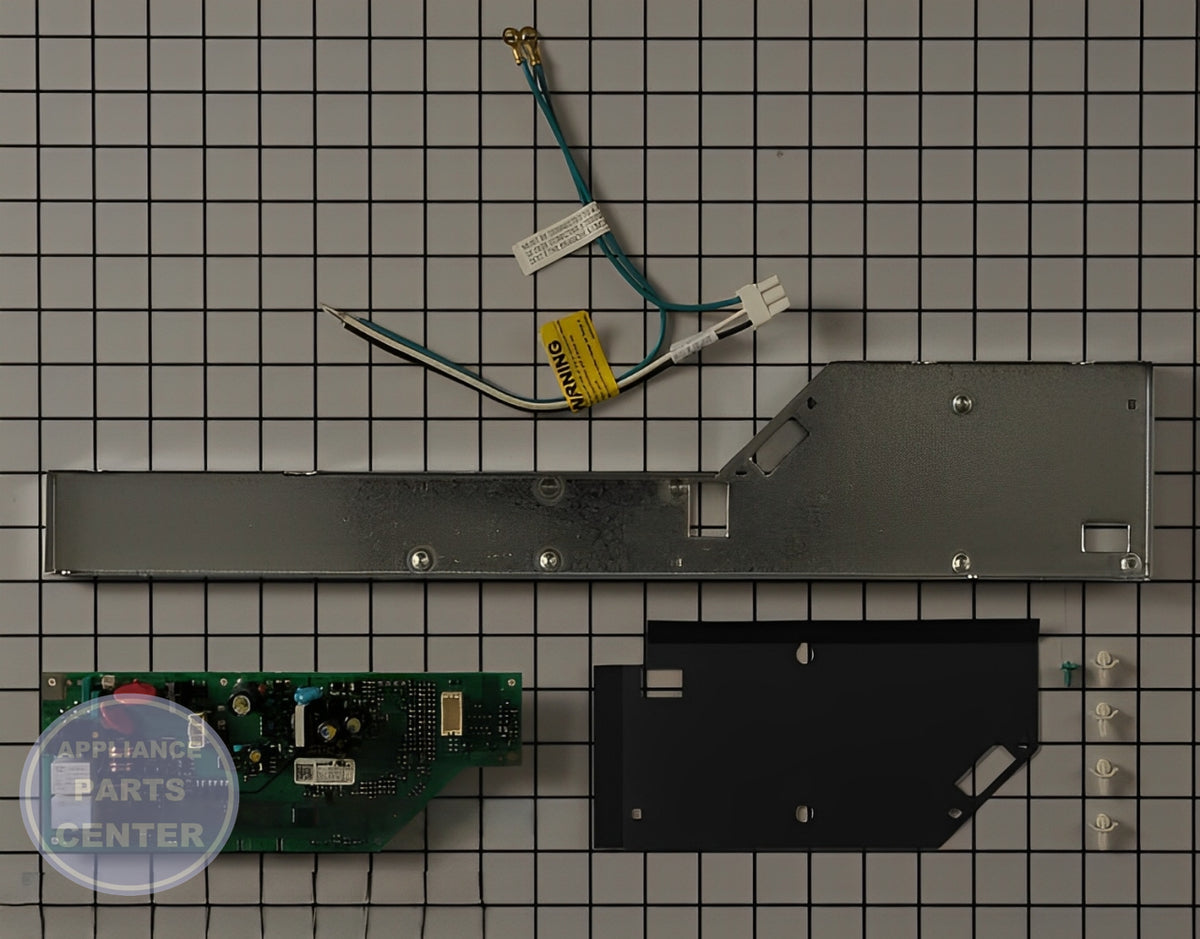 GE DISHWASHER CONTROL BOARD KIT WD21X22276 - Detailed view of the Circuit Board & Timer