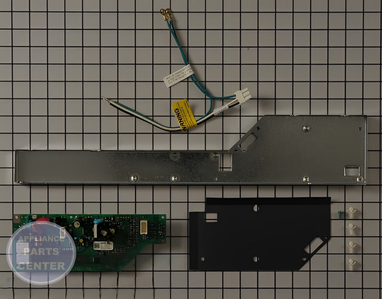 GE DISHWASHER CONTROL BOARD KIT WD21X22276 - Detailed view of the Circuit Board & Timer