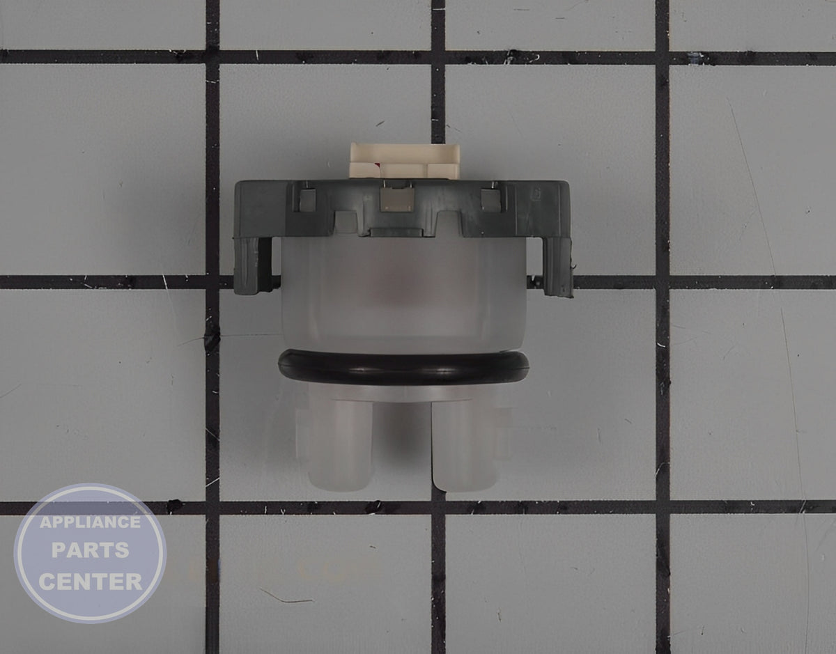 GE DISHWASHER SENSOR TURBIDITY ASSEMBLY WD21X22598 - Detailed view of thermistor and sensor assembly