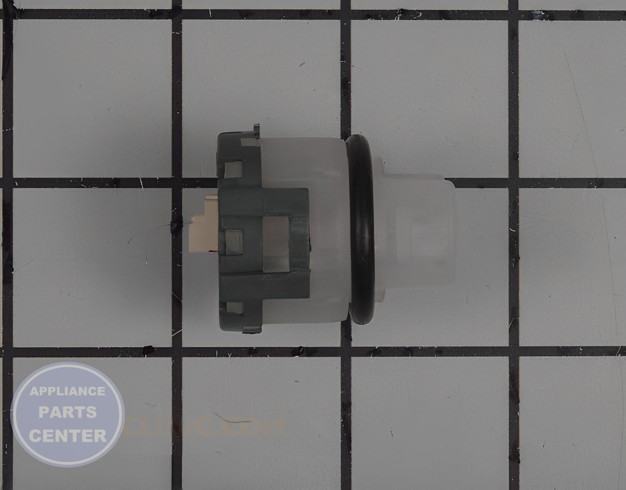 GE DISHWASHER SENSOR TURBIDITY ASSEMBLY WD21X22598 - Side view with precise sensor specs