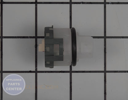 GE DISHWASHER SENSOR TURBIDITY ASSEMBLY WD21X22598 - Side view with precise sensor specs