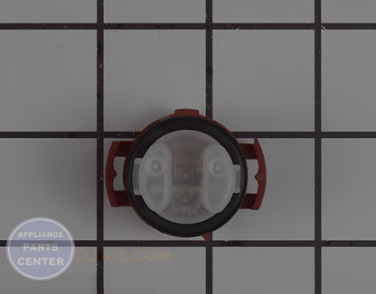 GE DISHWASHER TURBIDITY SENSOR WD21X22830 - Detailed view of sensor & thermistor