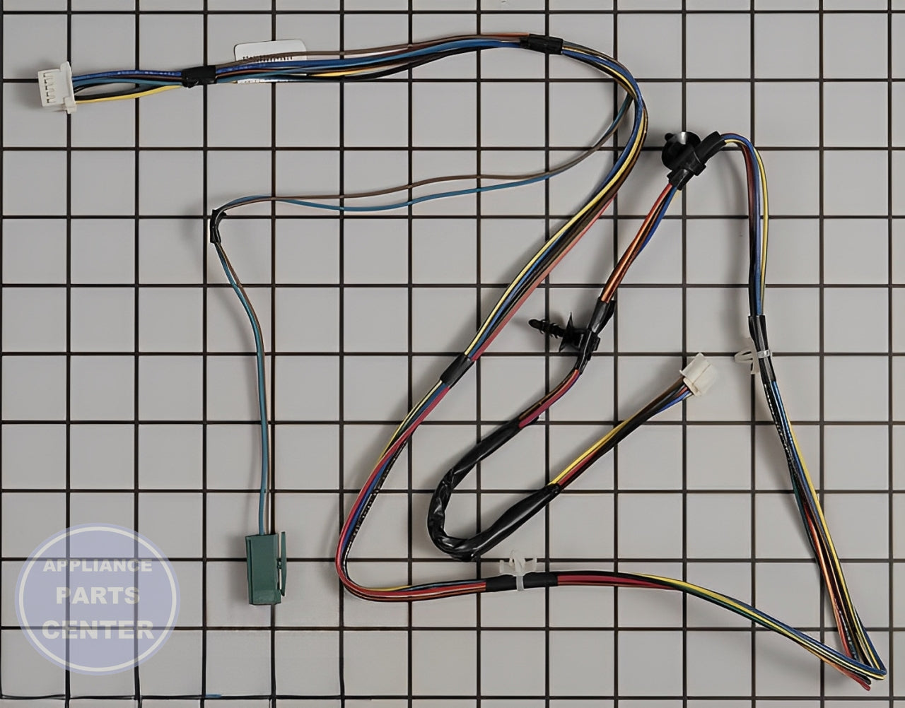 GE DISHWASHER WIRE HARNESS WD21X22916 - Main view showing wire connector for various GE models
