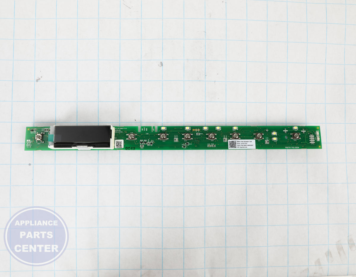 KIT SVC UI LCD FFSTN WD21X23464 - Side view with display specifications
