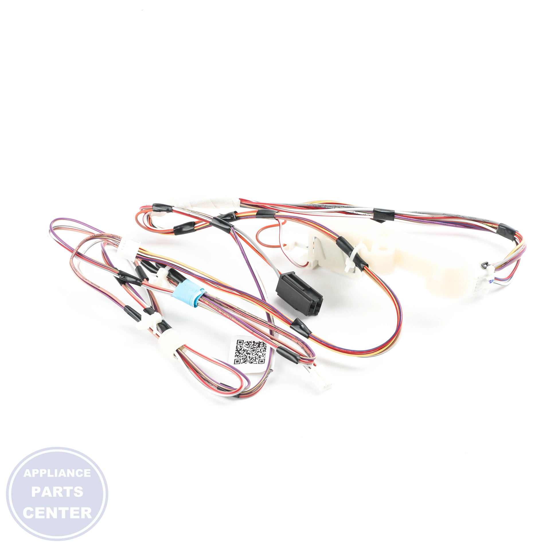 DISHWASHER DC HARNESS WD21X23563 - Side view with wire connector details