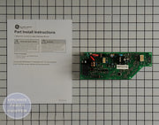 GE DISHWASHER ELECTRONIC CONTROL BOARD WD21X24901C - Main view showing control panel for various GE models
