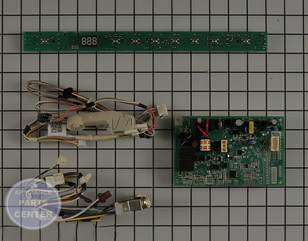 GE DISHWASHER MAIN CONTROL BOARD WD21X26186 - Main view showing circuit board & timer for GEN Dishwasher models