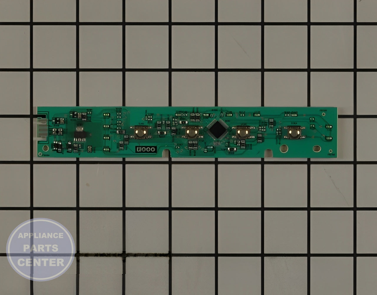GE DISHWASHER SERVICE UI CONTROL ASSEMBLY WD21X27140 - Main view showing circuit board for GE models