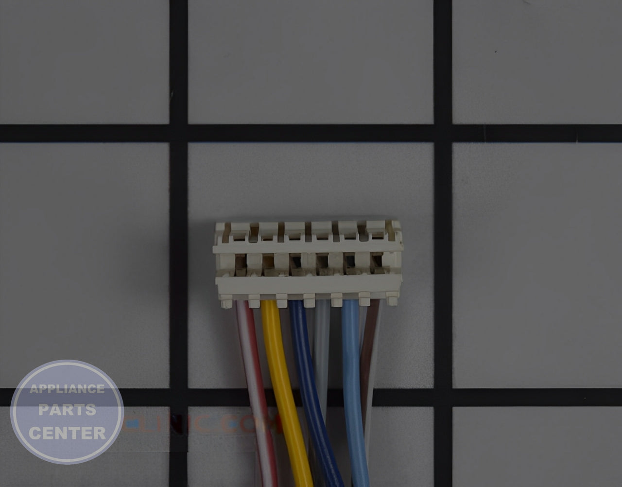GE Wire Harness WD21X27698 - Installation in Hotpoint dishwasher showing mounting points