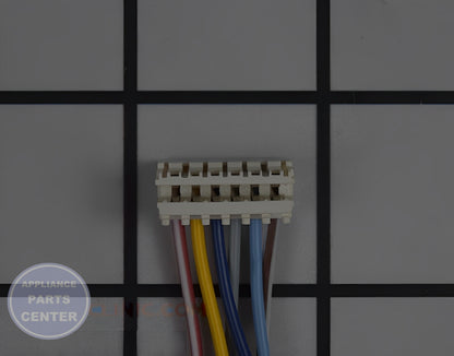 GE Wire Harness WD21X27698 - Installation in Hotpoint dishwasher showing mounting points