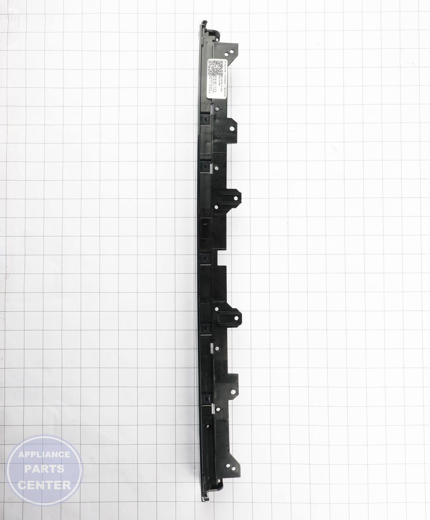 GEH CONFIGURED TOP UI CONTROL WITH COVER WD21X31088 - Installation in GEH model showing mounting points