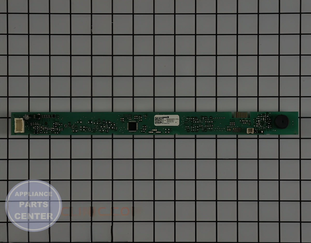 GE DISHWASHER USER INTERFACE BOARD WD21X31904 - Detailed view of circuit board and timer technical details