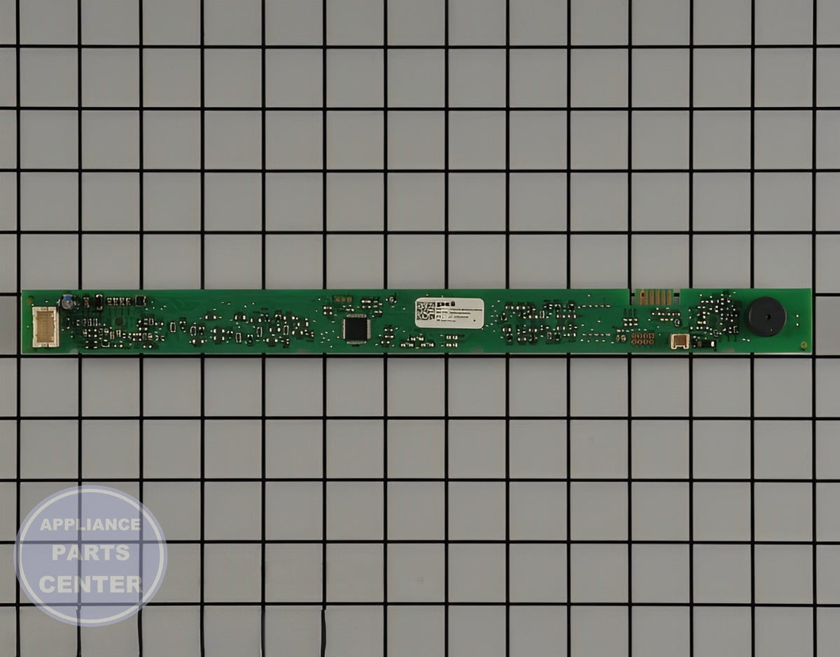 GE DISHWASHER USER INTERFACE BOARD WD21X31908 - Detailed view of circuit board and timer details
