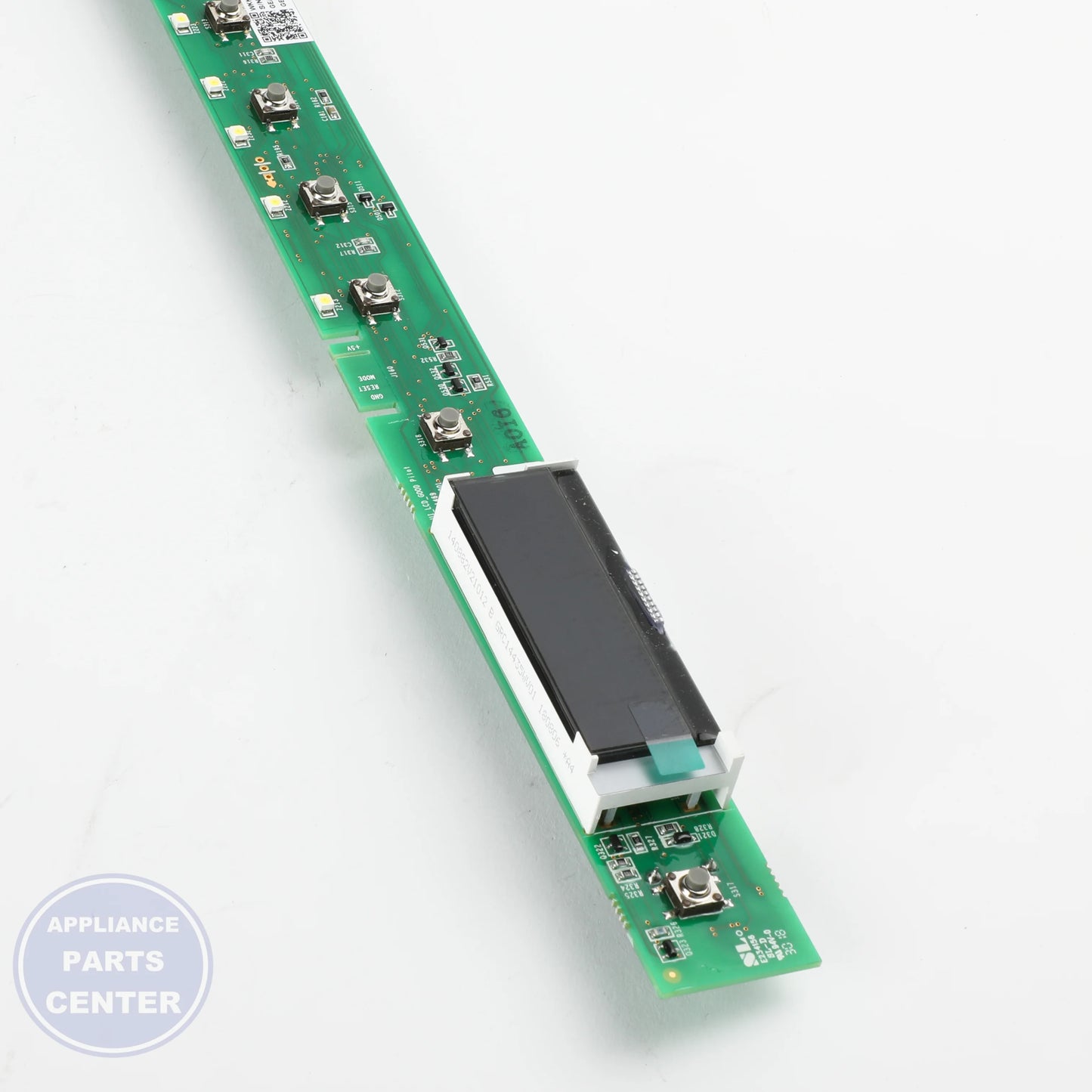 CONFIGURED UI BOARD WD21X32098 - Side view with precise timing details