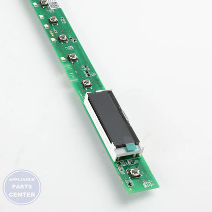CONFIGURED UI BOARD WD21X32098 - Side view with precise timing details