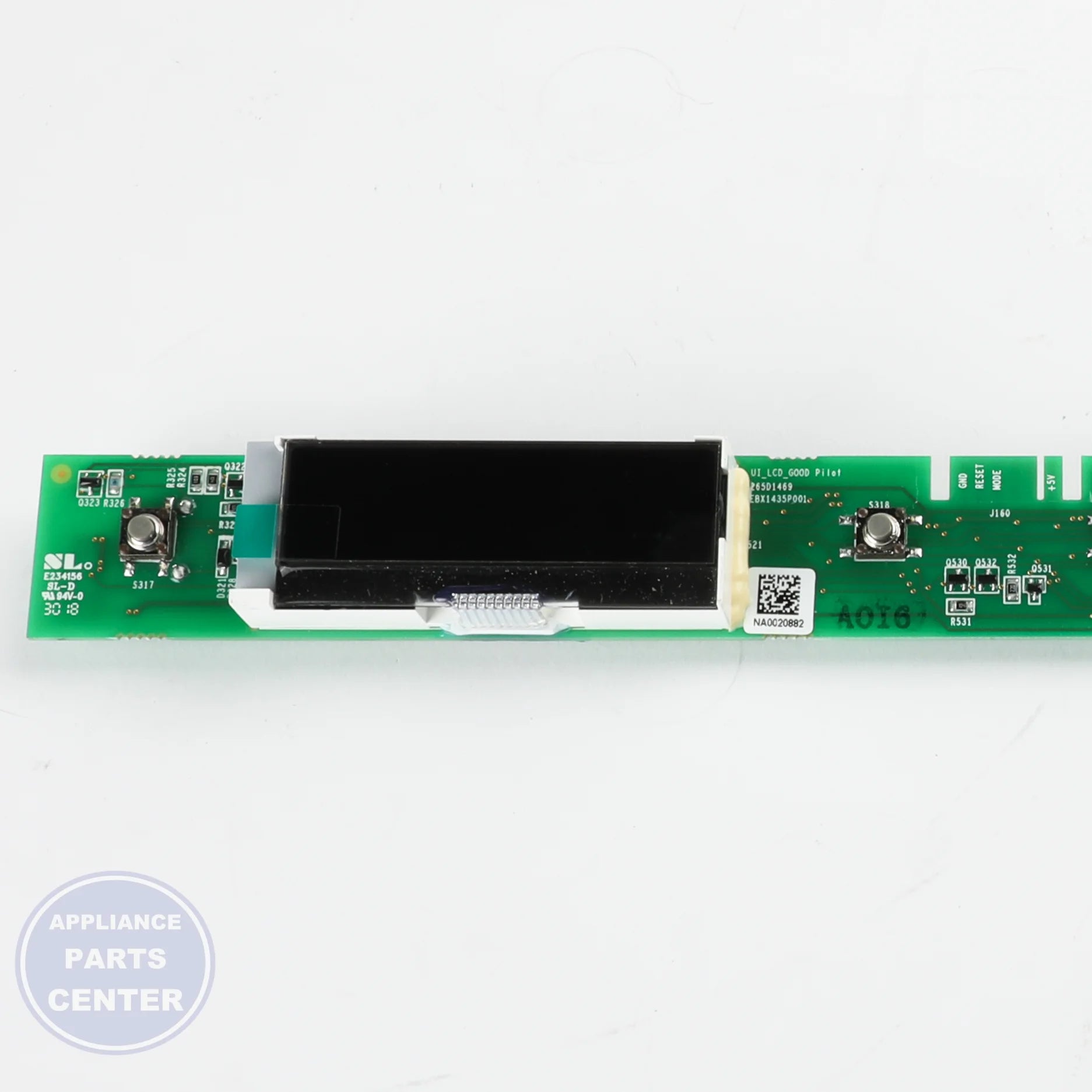 GEH CONFIGURED UI BOARD WD21X32098 - Installation in JDTSS245GL showing key mounting points